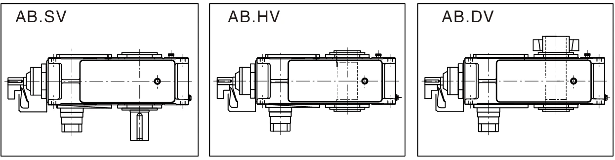 Bevel helical gearbox Bevel helical gearbox